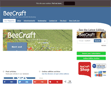 Tablet Screenshot of bee-craft.com